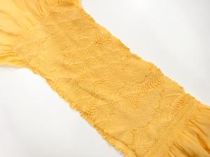 正絹　絞り　帯揚げ